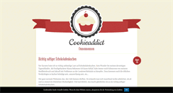 Desktop Screenshot of cookieaddict.de